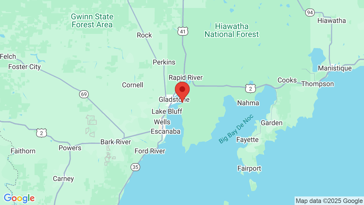 Little Bay de Noc Campsite Photos