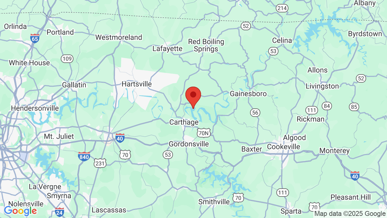 Defeated Creek Campsite Map