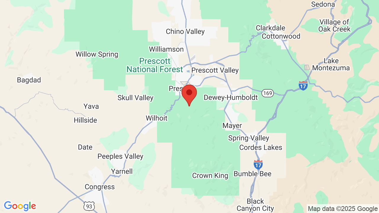 Groom Creek Schoolhouse Campsite Photos