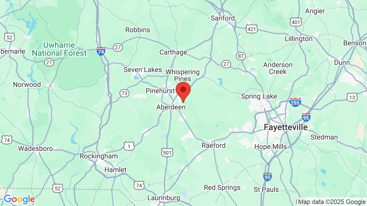 Weymouth Woods State Natural Area Campsite Photos