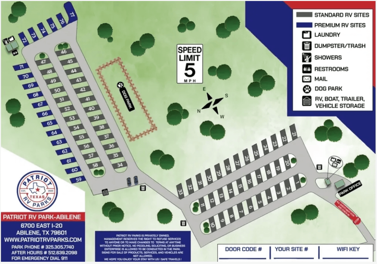 Patriot RV Park Photos, Reservations & Info