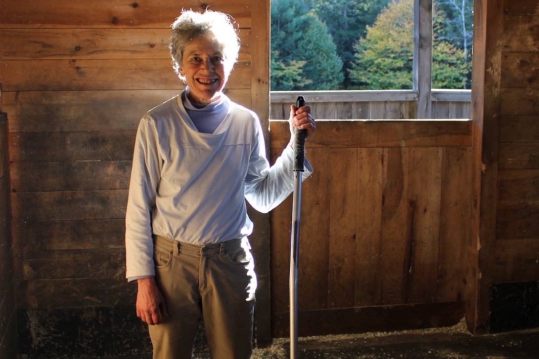 Fundraiser for E.B. Hawkins by Nancy Clingan Annie Hawkins and her Horses