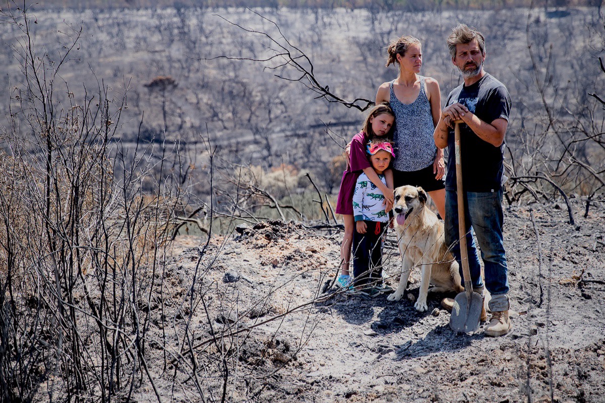 Fundraiser for Dave Hemminga by Petra Mijnders Tragic Wildfire