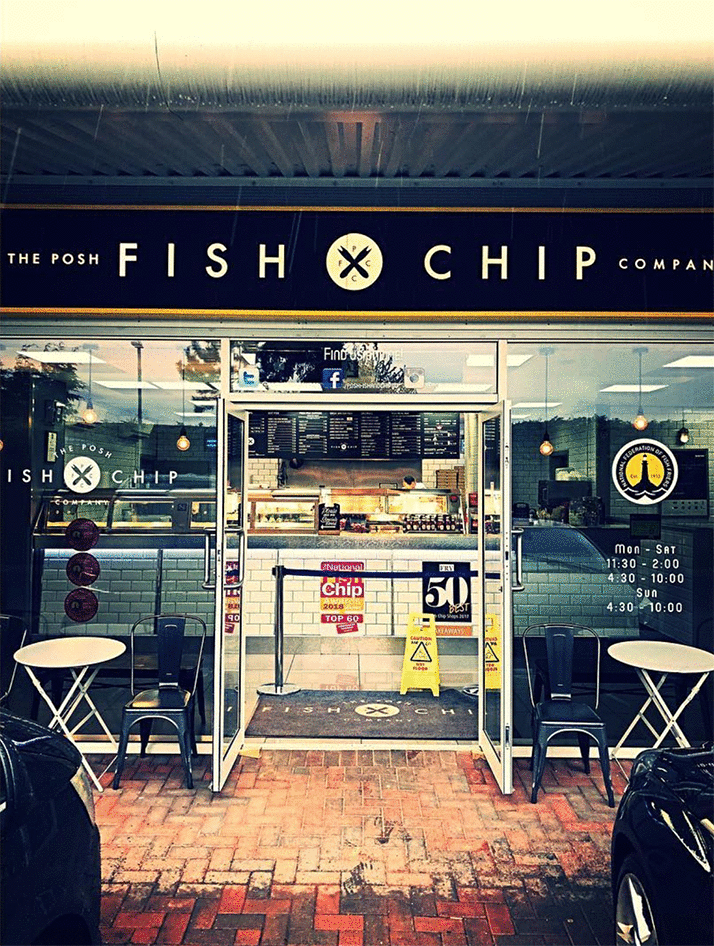 The Posh Fish & Chips Co Award Winning Fish & Chip Shop