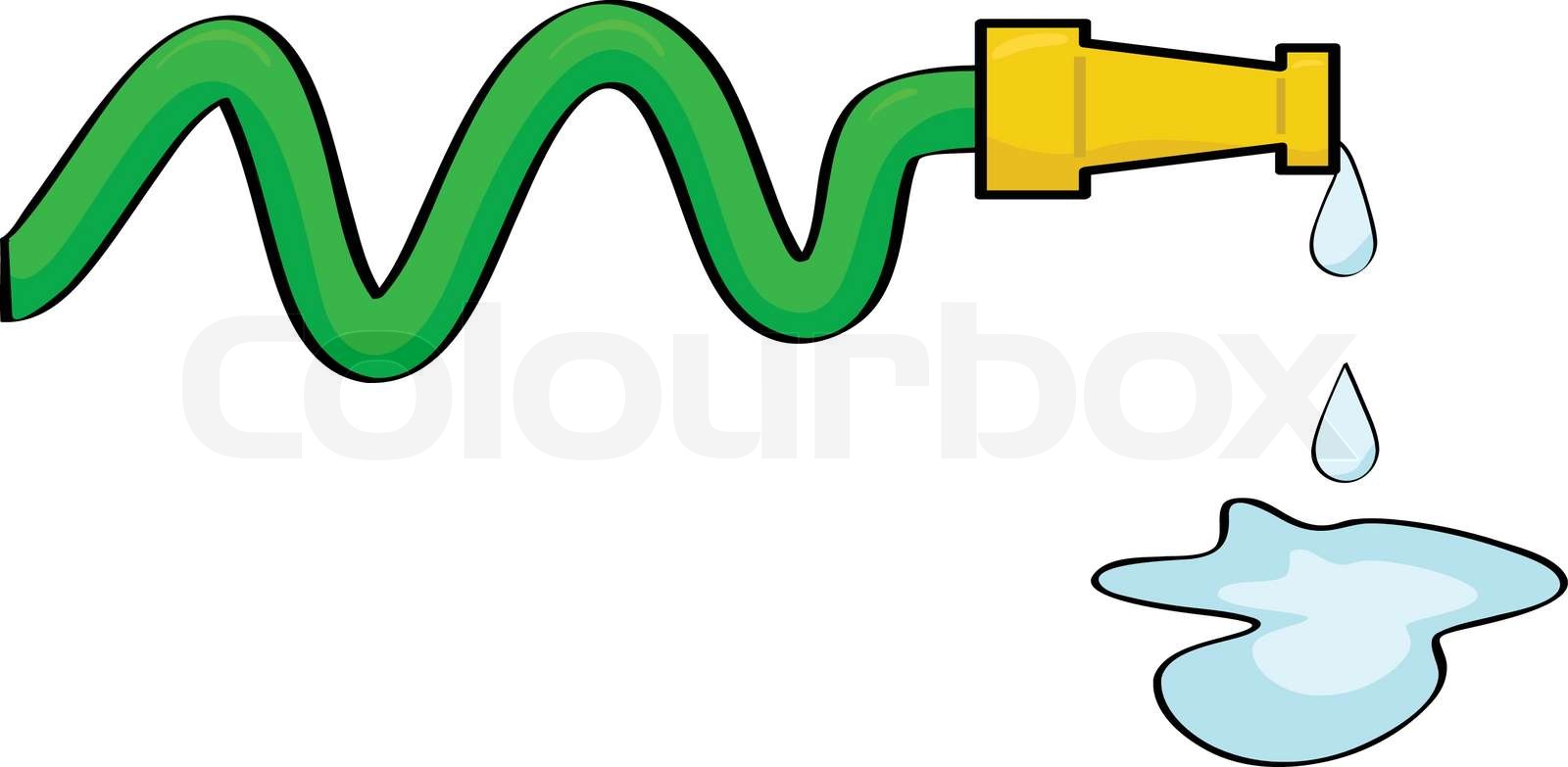 Water hose Stock vector Colourbox