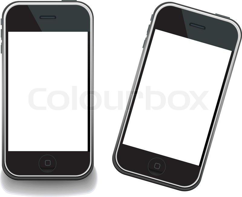 Modernen Handy Vorlage Colourbox