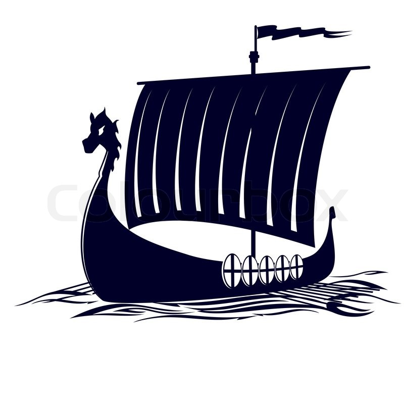 Passager, galleon, bræt stock vektor Colourbox