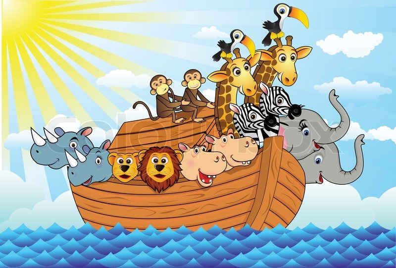 Noah ark Stock Vector Colourbox