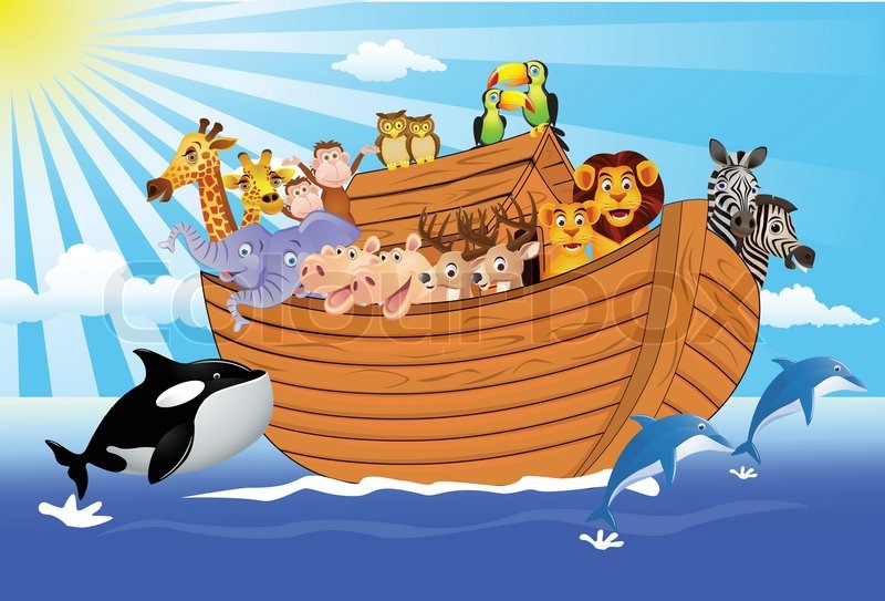 Noah ark Stock vector Colourbox