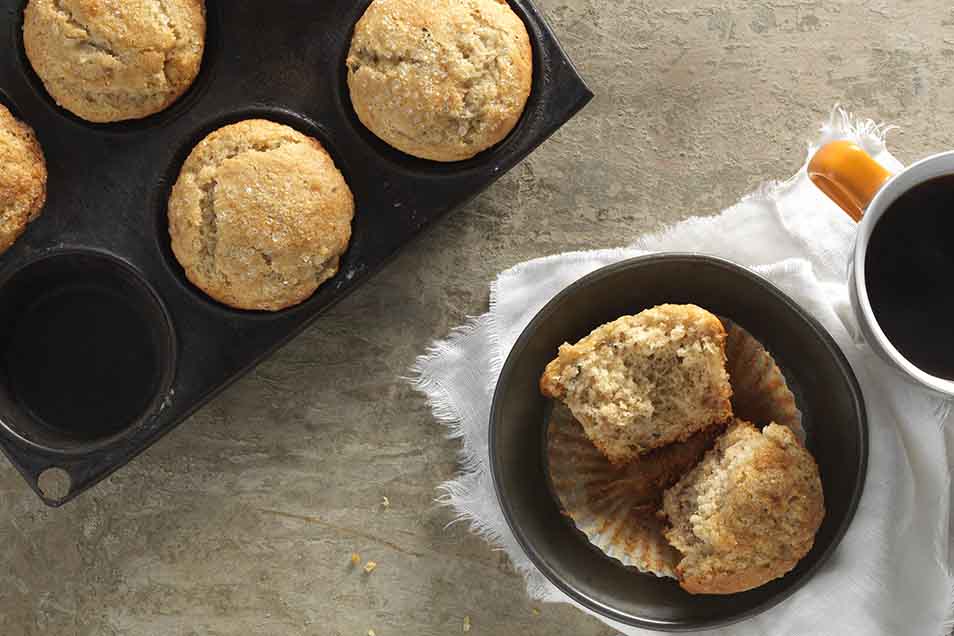 GlutenFree Banana Muffins Recipe King Arthur Flour