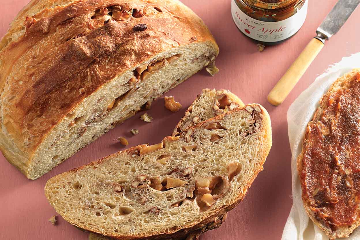 Roasted Apple Bread Recipe King Arthur Flour