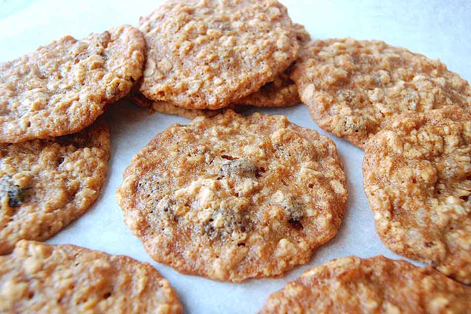 SuperChewy OatmealRaisin Cookies Recipe King Arthur Flour