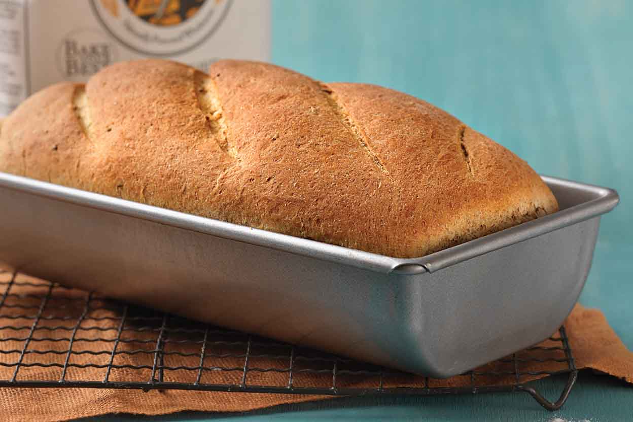 PumpernickelRye Hearth Bread Recipe King Arthur Flour