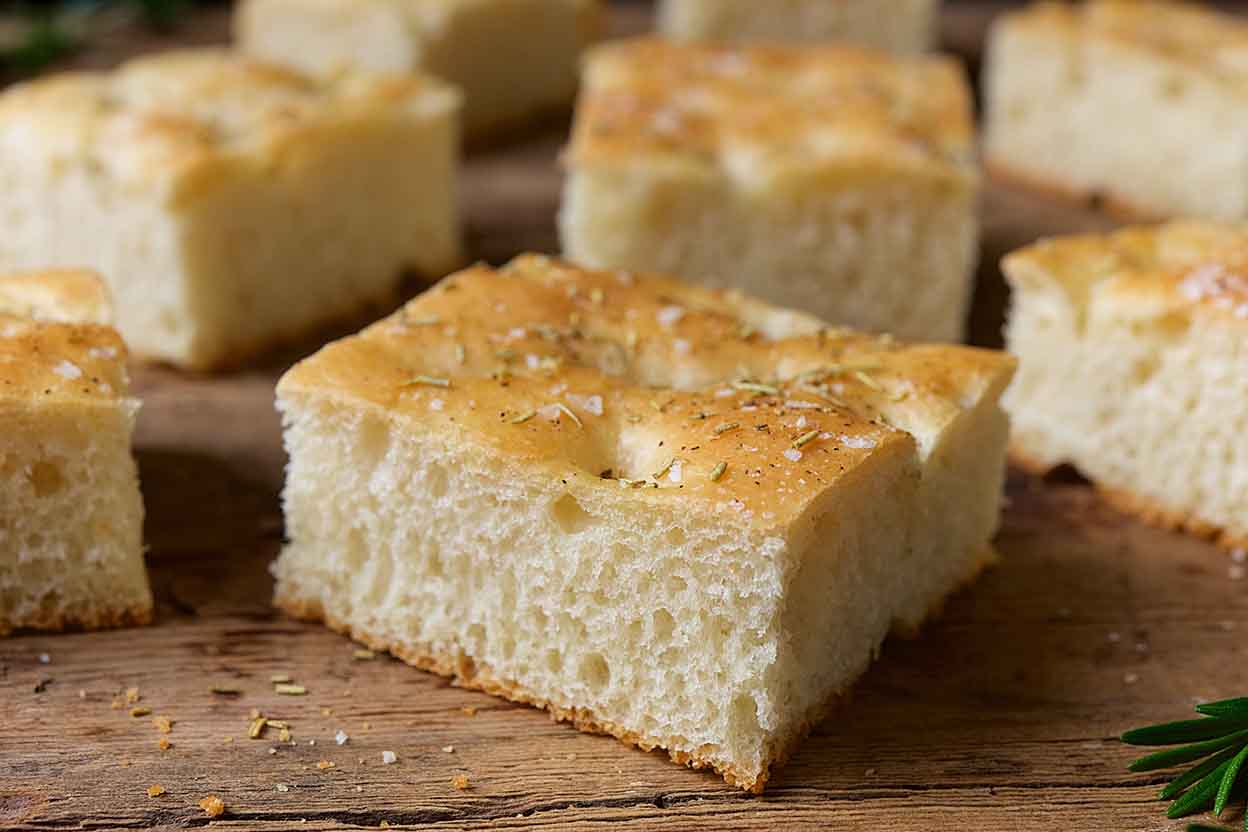 Blitz Bread NoFuss Focaccia Recipe King Arthur Flour