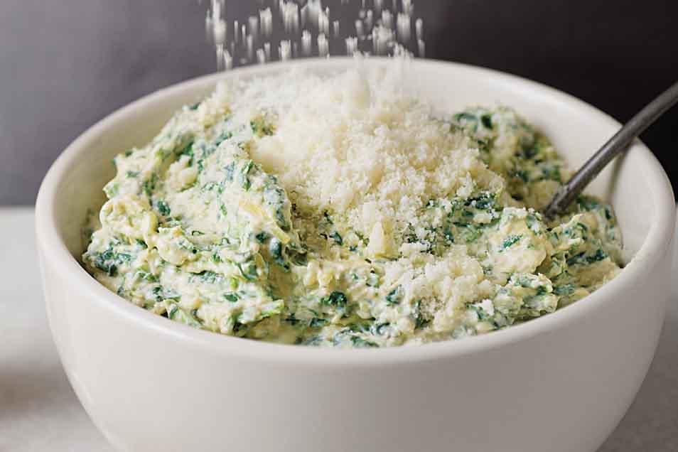 Creamy ArtichokeZucchini Dip Recipe King Arthur Flour