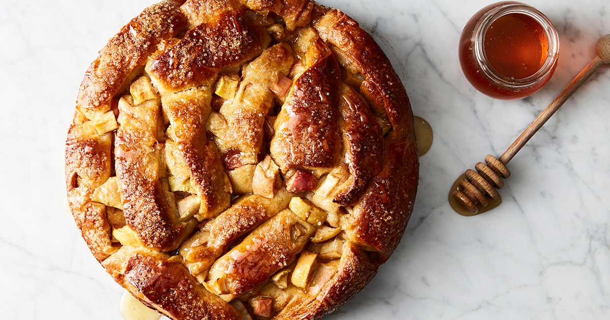 Harvest Apple Challah Recipe King Arthur Flour