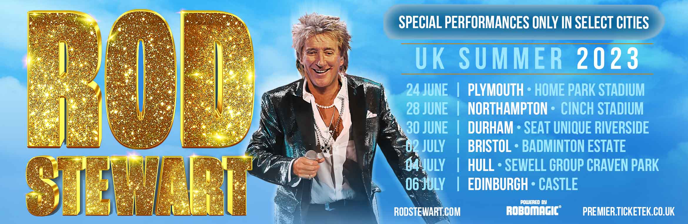 Rod Stewart (Waitlist) tickets Tours and Events Ticketek UK