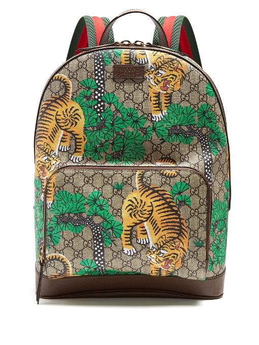 Gucci Bengal Tiger Backpack IUCN Water