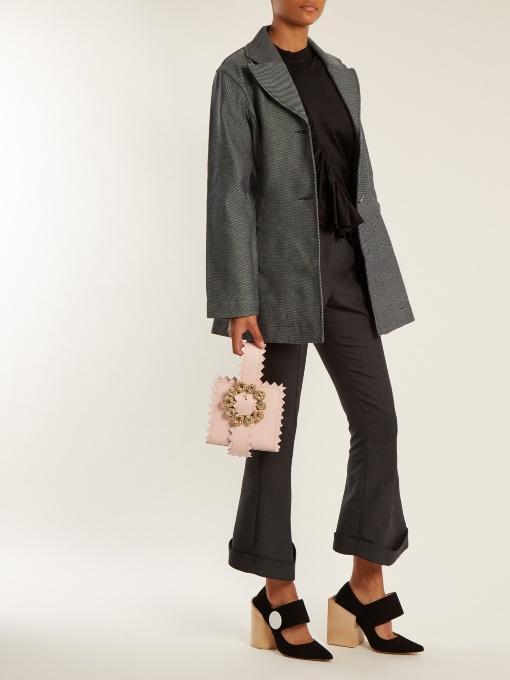 MARQUES' ALMEIDA Marques Almeida Women'S Black Ruffled TShirt ModeSens