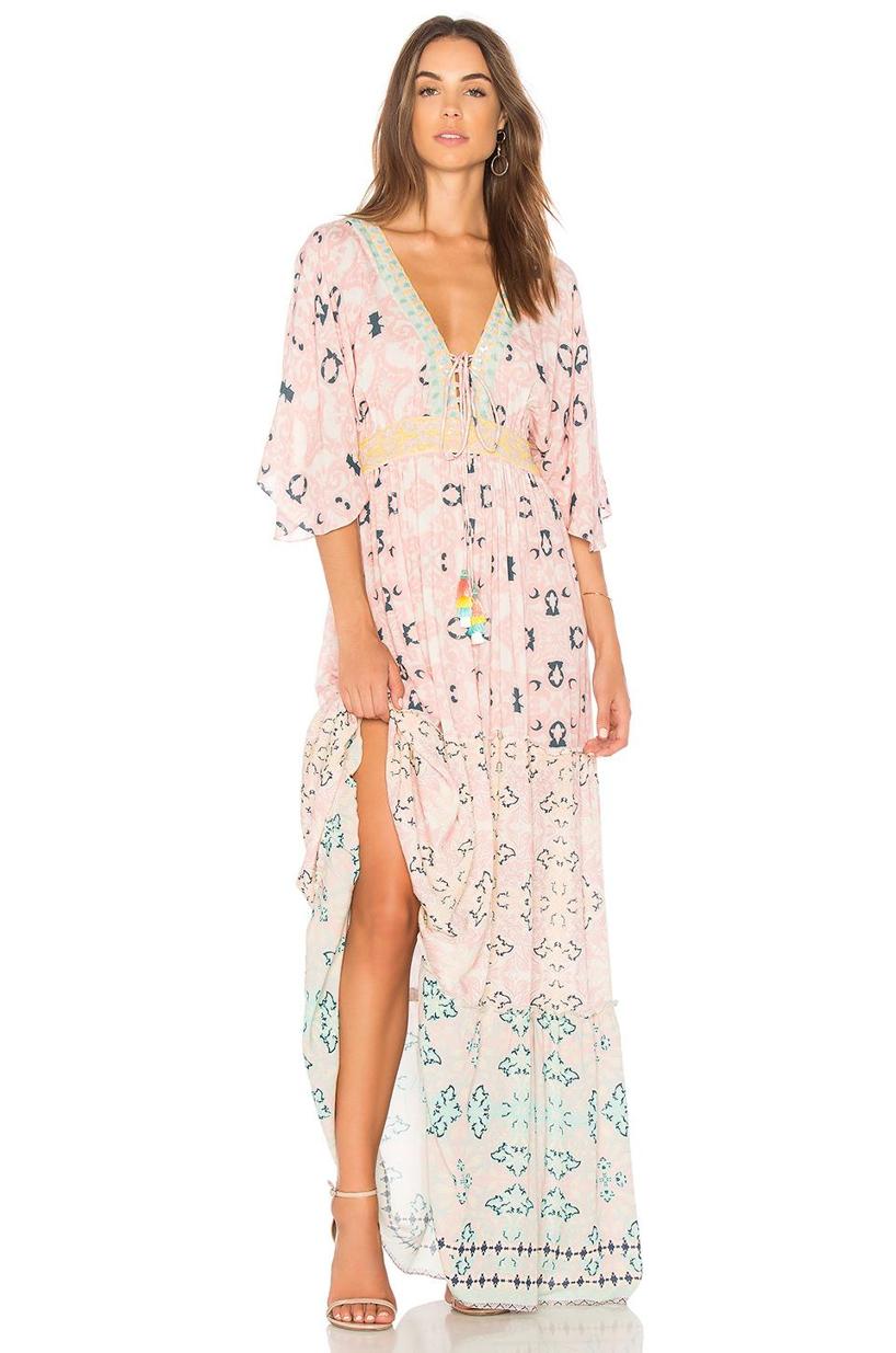 HEMANT AND NANDITA X Revolve Maxi Dress in Multi ModeSens