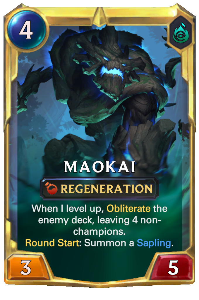 Standard Deck Guide Maokai Nautilus Deep Top 1 of the Ranked Ladder