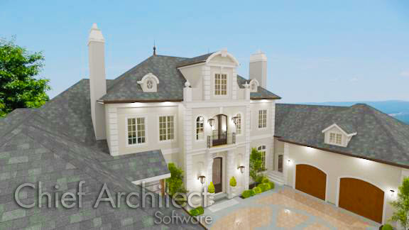 Joining a Barrel Roof to a Flat Roof Plane