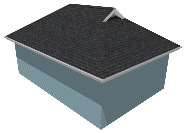 Creating a Dutch Hip Roof