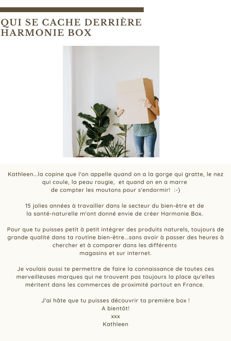 Harmonie Box = Ta Box BienÊtre! Ulule
