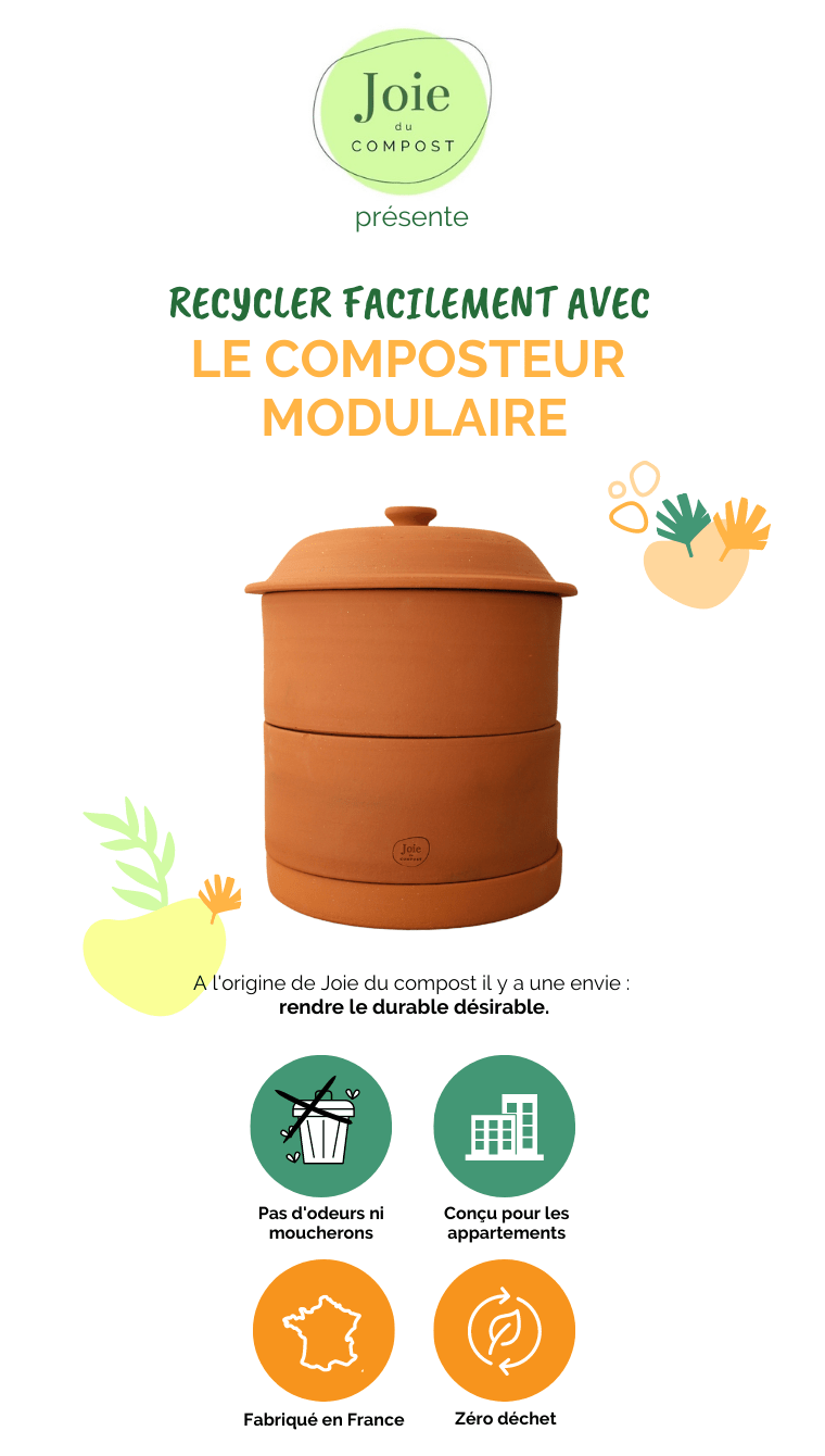 🌱 Joie du compost le composteur d'appartement