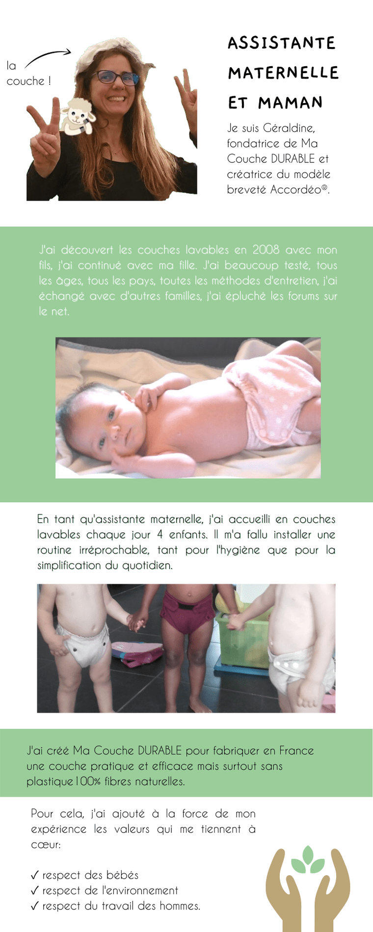 Ma Couche DURABLE pour des bébés sans plastique Ulule