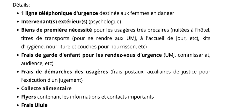 Point Ecoute Femmes Ulule