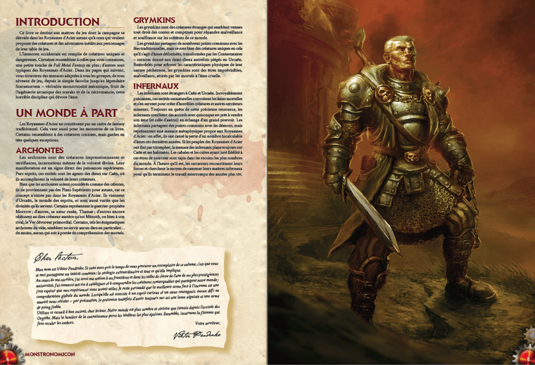 Iron Kingdoms le jeu de rôle Full Metal Fantasy