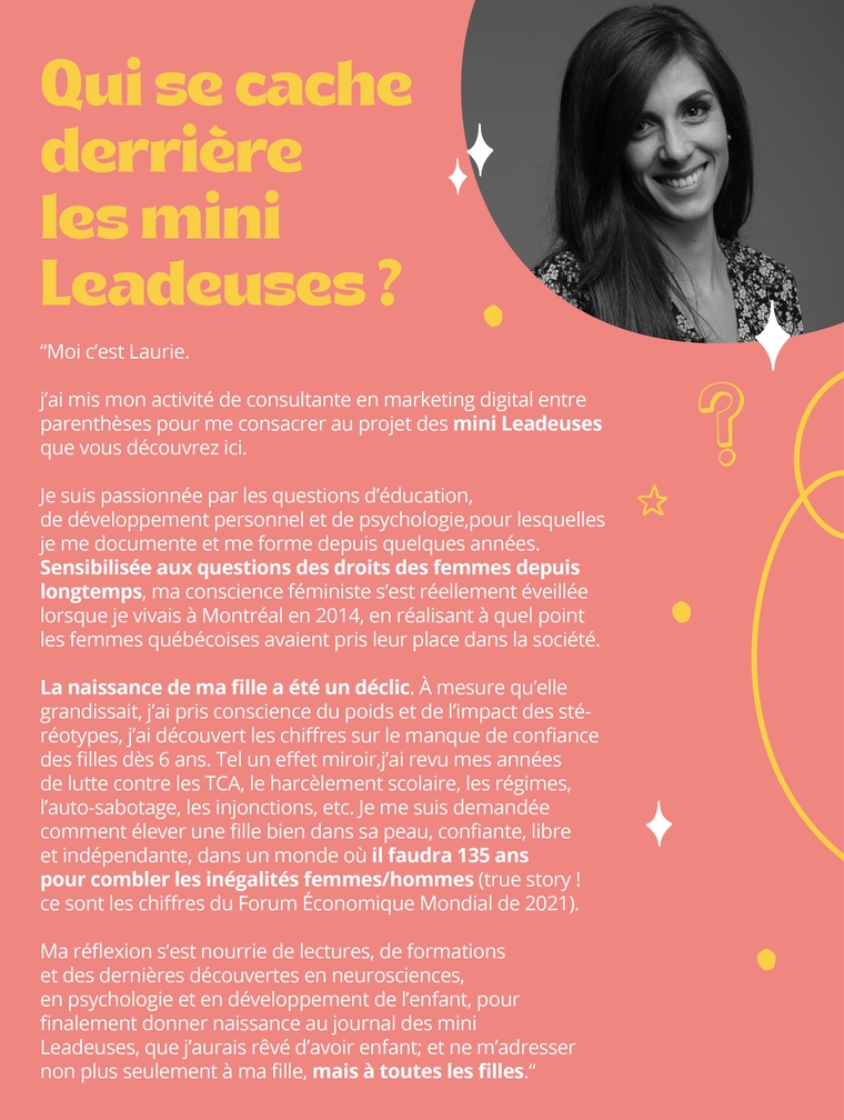 Le journal des mini Leadeuses Ulule