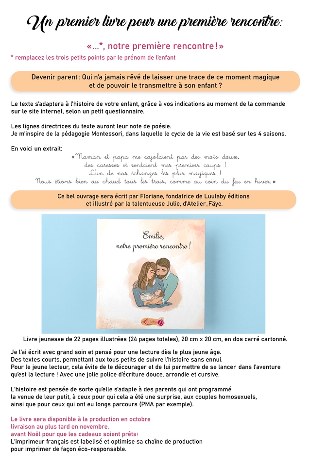 Luulaby, le livre de sa vie ! Ulule