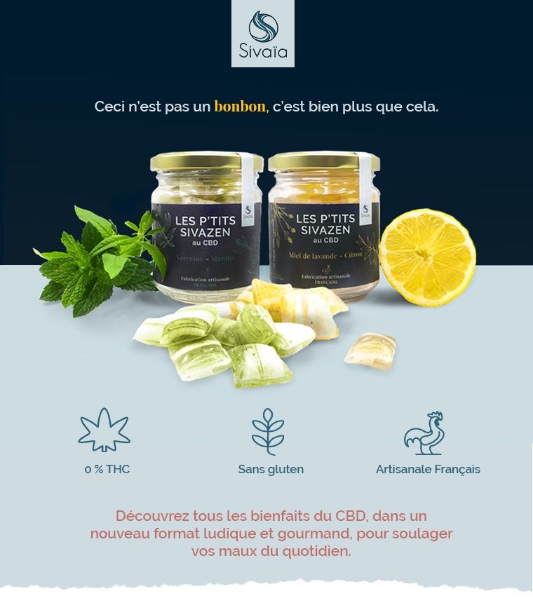 🎉 Sivaïa le bonbon au CBD fabriqué en France Ulule