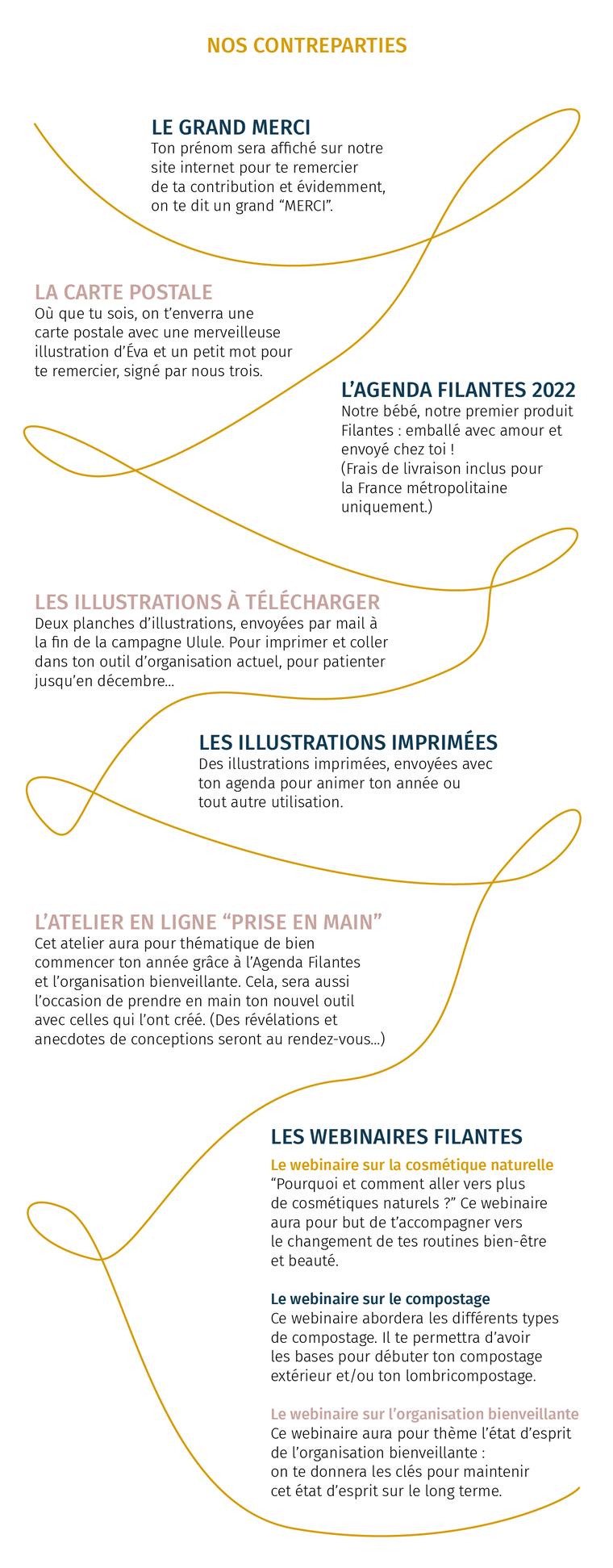 L'Agenda Filantes pour ton bienêtre Ulule