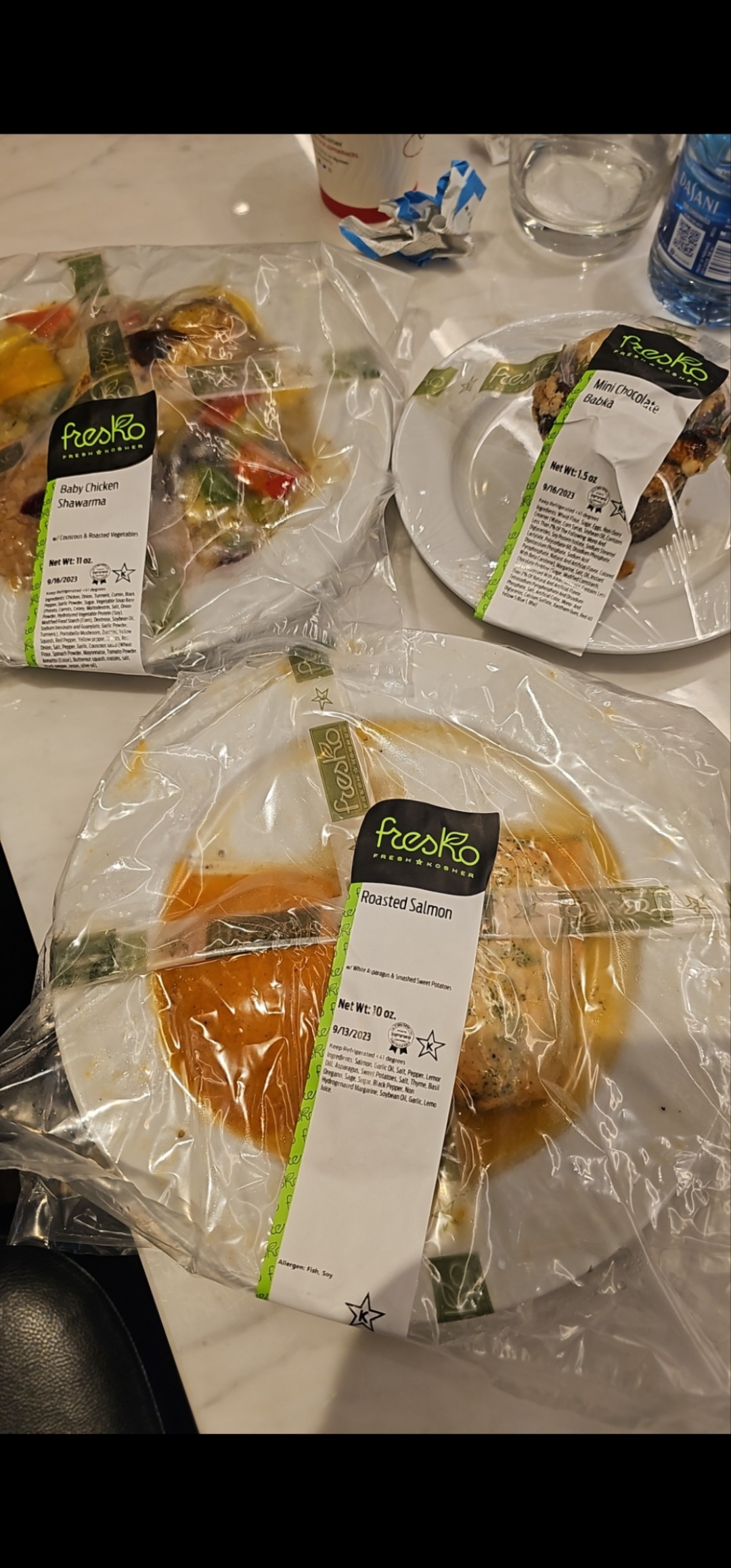kosher food in airport lounges