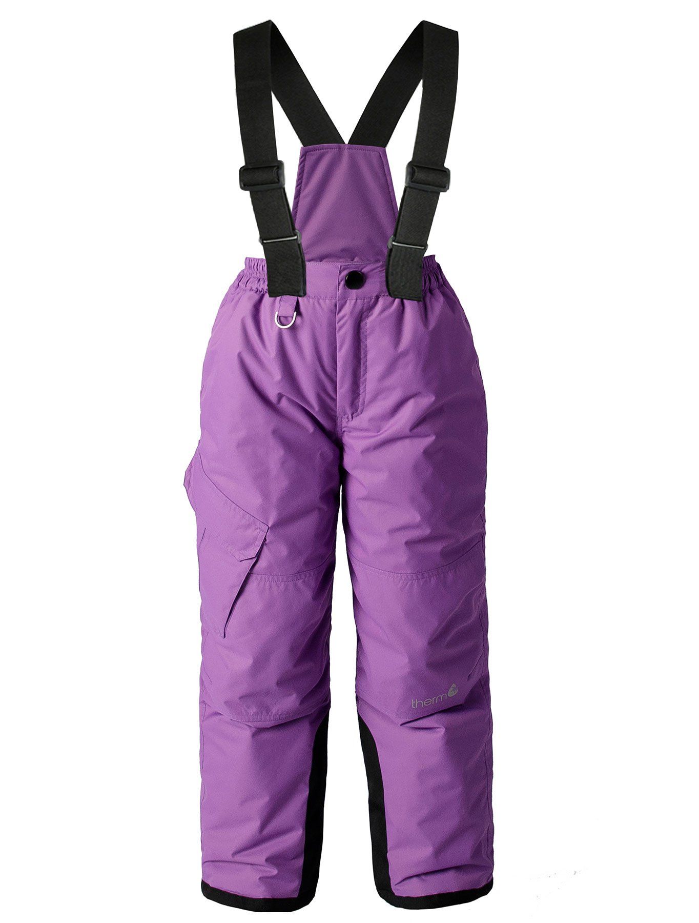 Waterproof Snowrider Ski Overalls Insulated Violet Therm