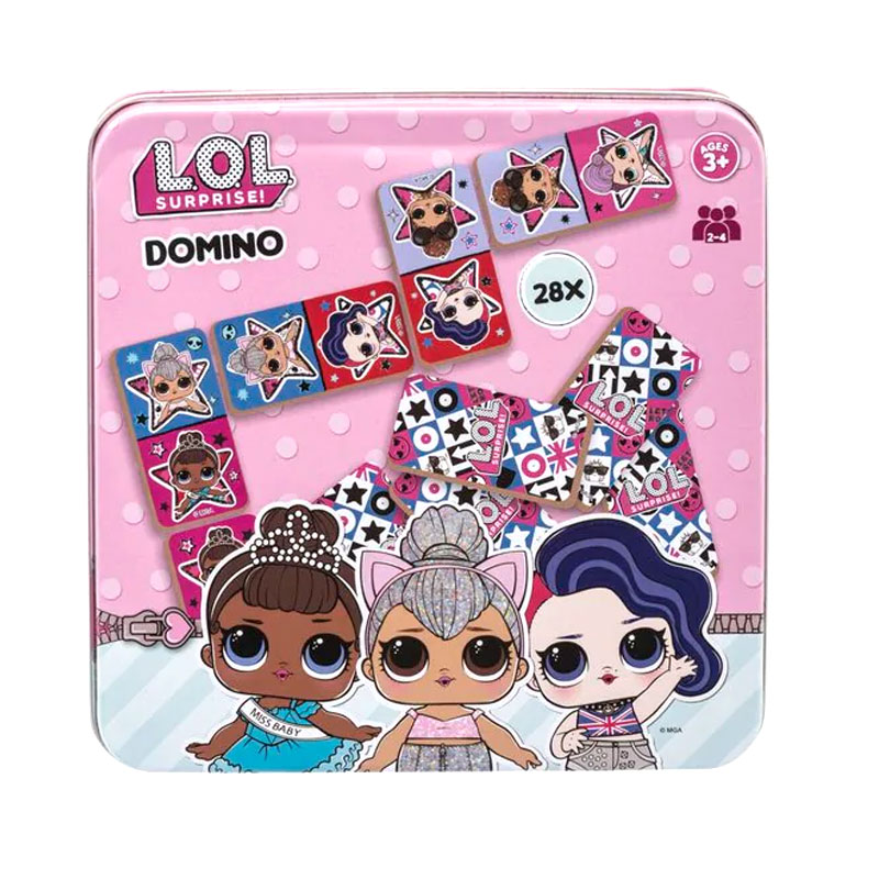 Juego Domino LOL Surprise 28pzs Kilumio