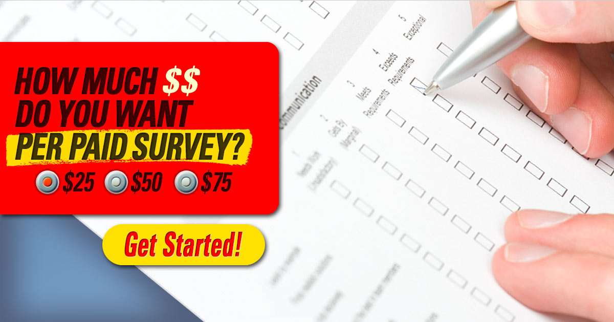 Paid Online Survey