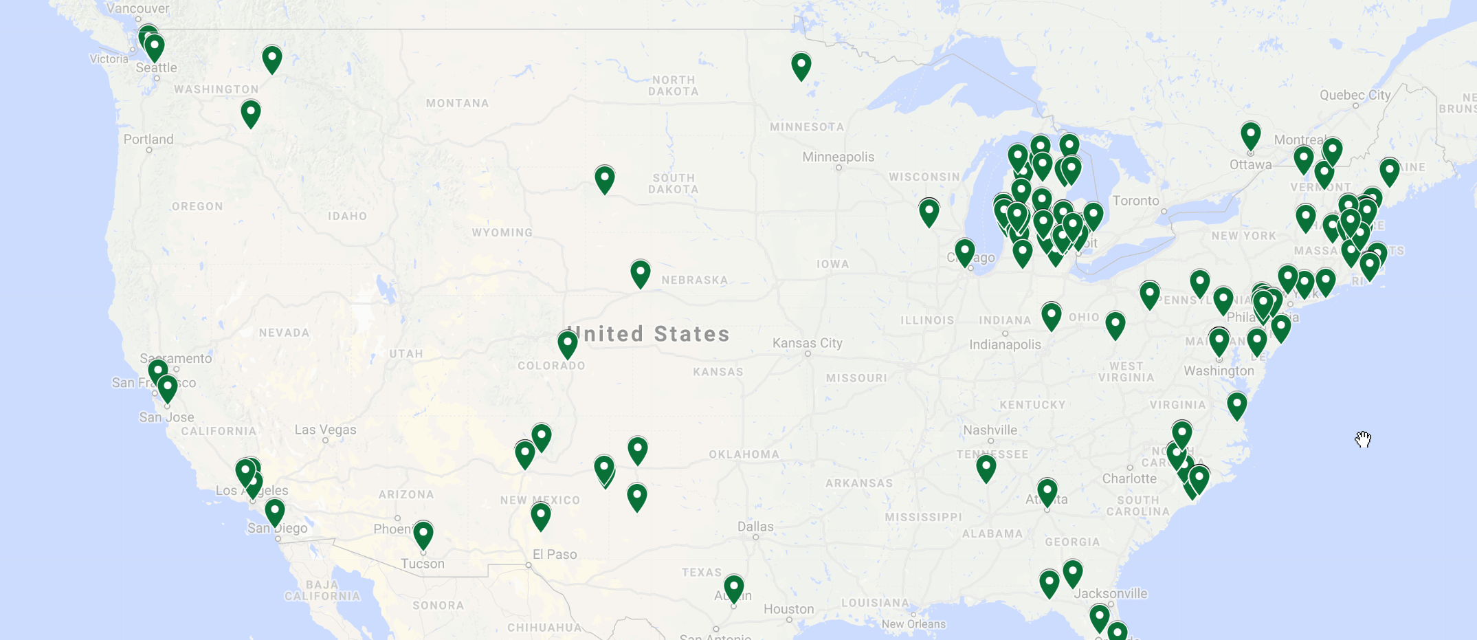 PFAS in the Headlines Map Great Lakes Now