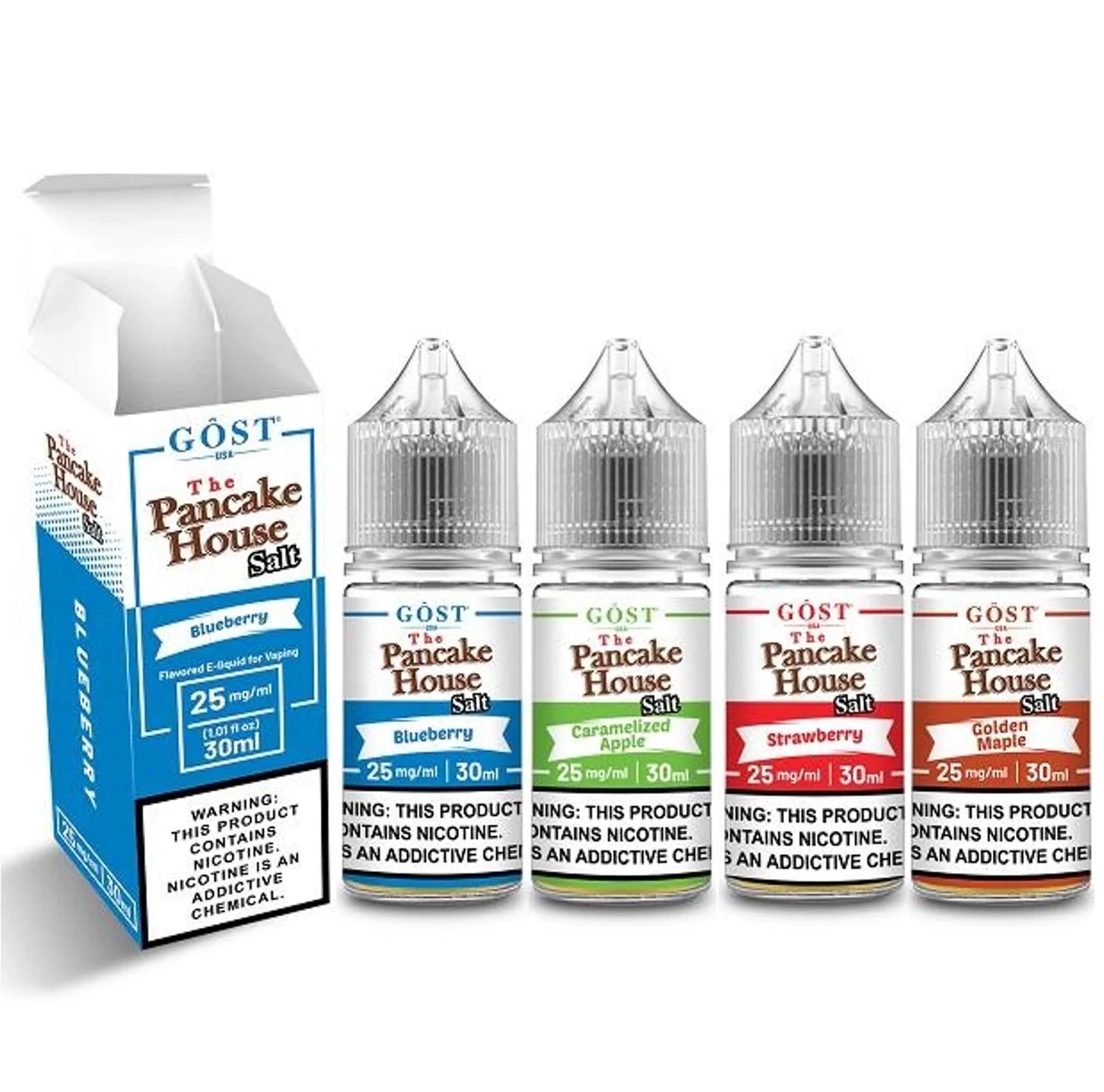 The Pancake House Salt 30mL ELiquid Nicotine Salt Vape Juice