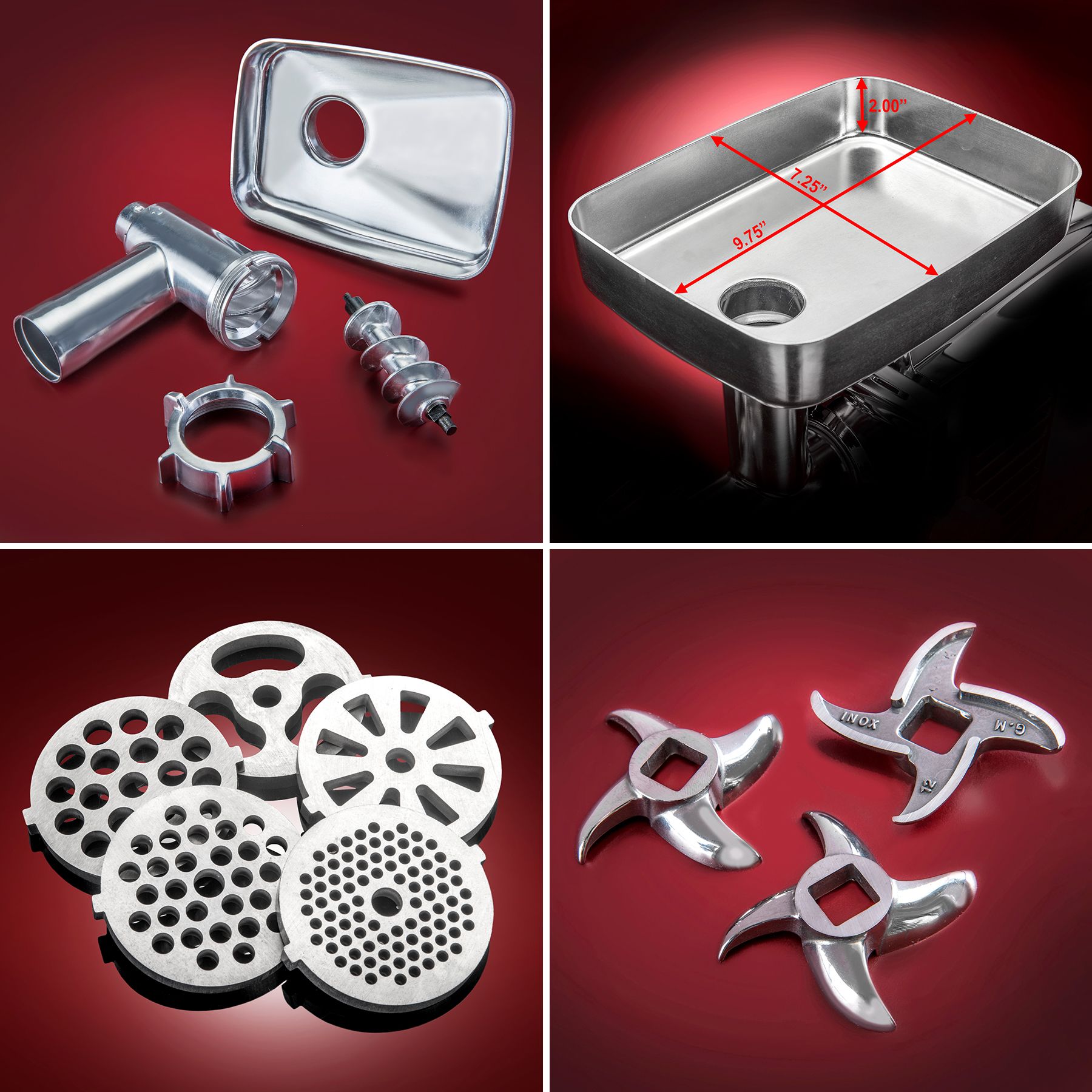 STX Turboforce 3000 Series Electric Meat Grinder & Sausage Stuffer