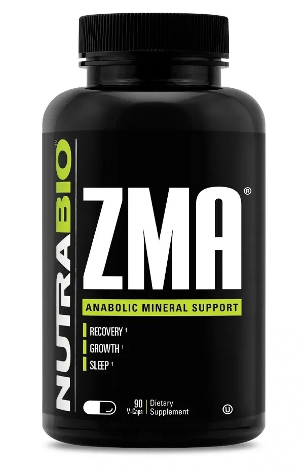 NutraBio ZMA 90 Vegetable Capsules