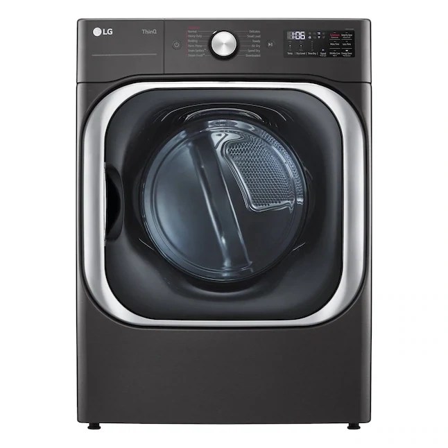 LG Turbo Wash 5.2cu ft High Efficiency Stackable Steam Cycle Smart