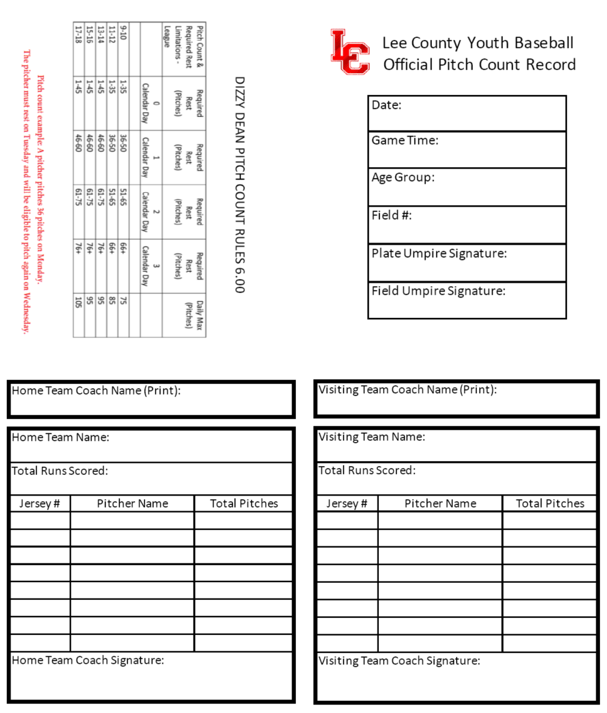 Lee County Youth Baseball