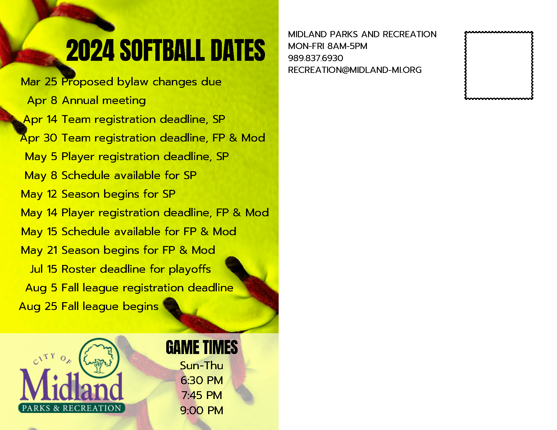 Midland Softball Association