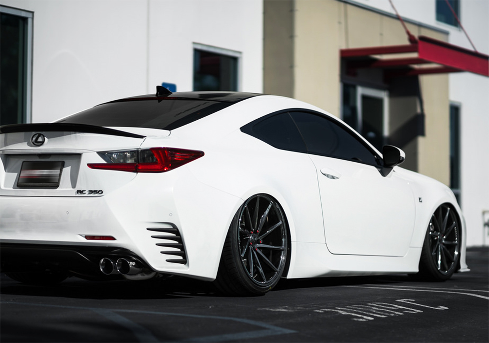 For 1518 Lexus RC200t/RC300/RC350/RC F FSport Style Black Trunk