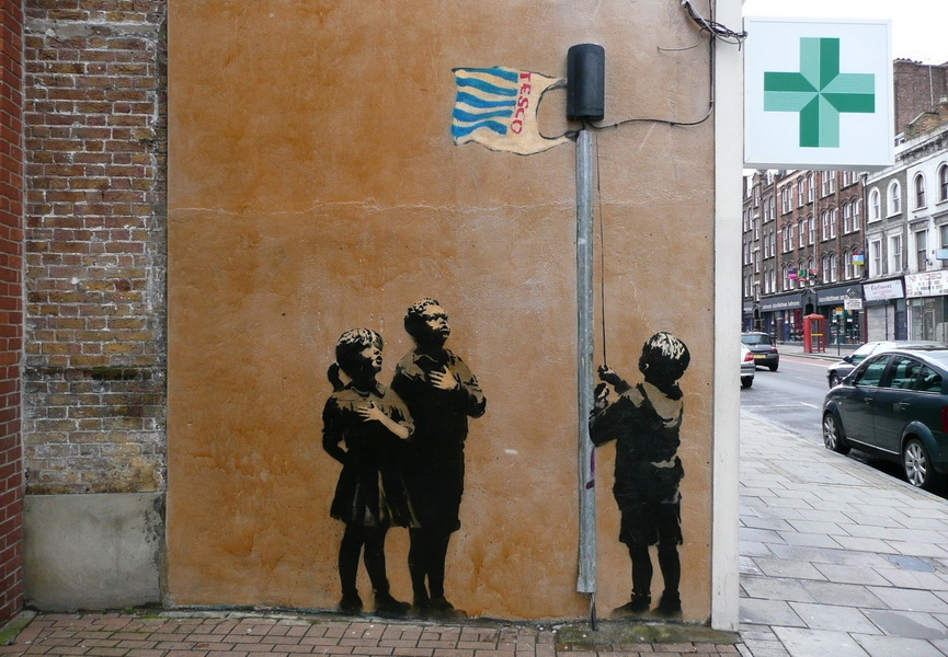 10 Banksy Street Art Pieces in London Widewalls