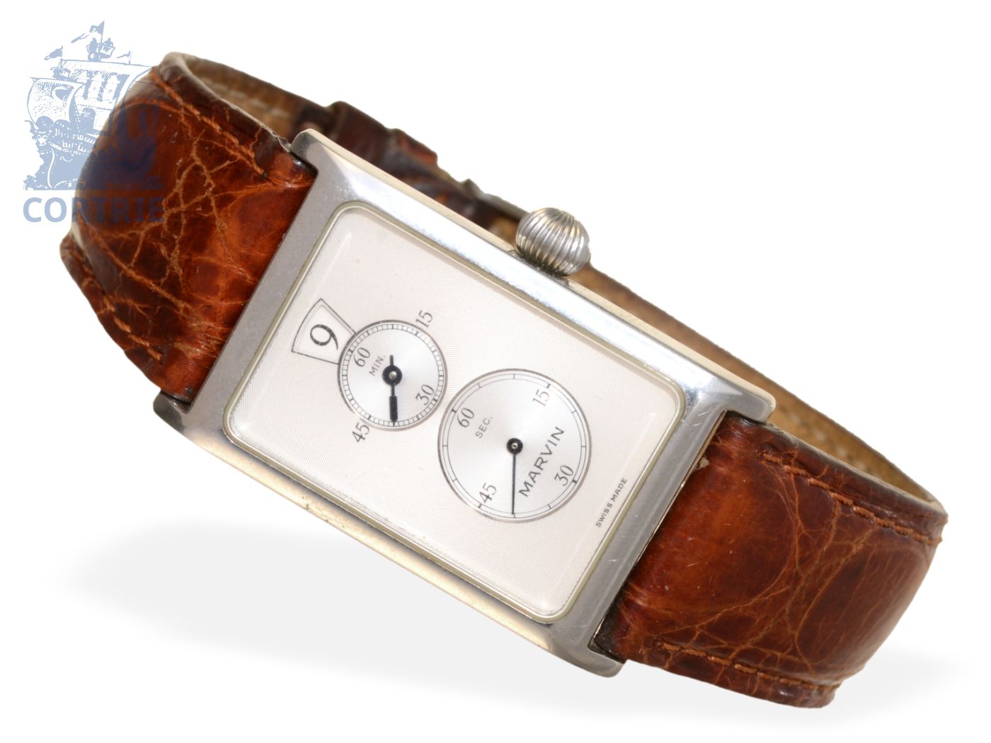 Wristwatch rare and limited vintage gentlemen’s watch with jumping